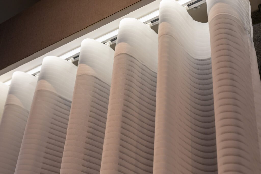 Ripple fold curtain Singapore