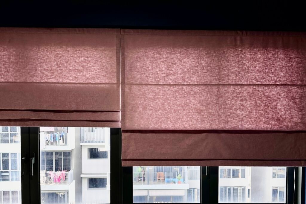 IMG_5070 Roman Blinds installed in Condo Singapore