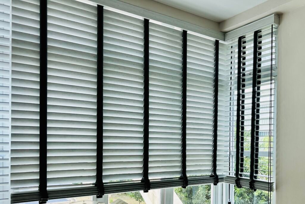 PVC Venetian Blinds installed in HDB Singapore